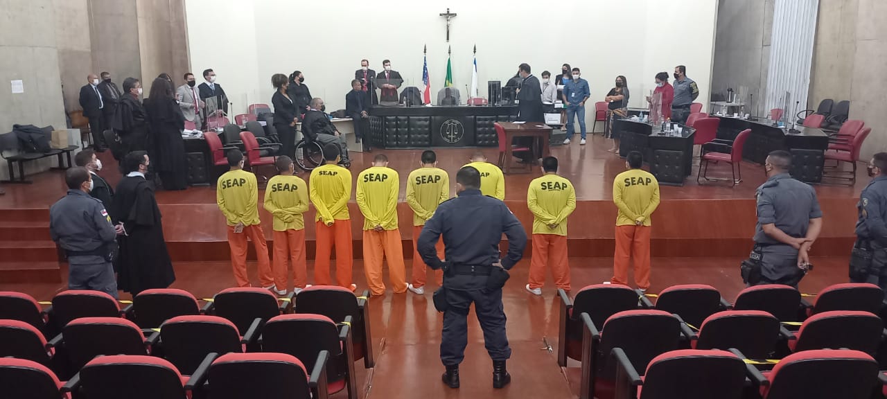 Com sete condenações, 3ª Vara do Tribunal do Júri encerra julgamento de acusados da morte do PM Portilho