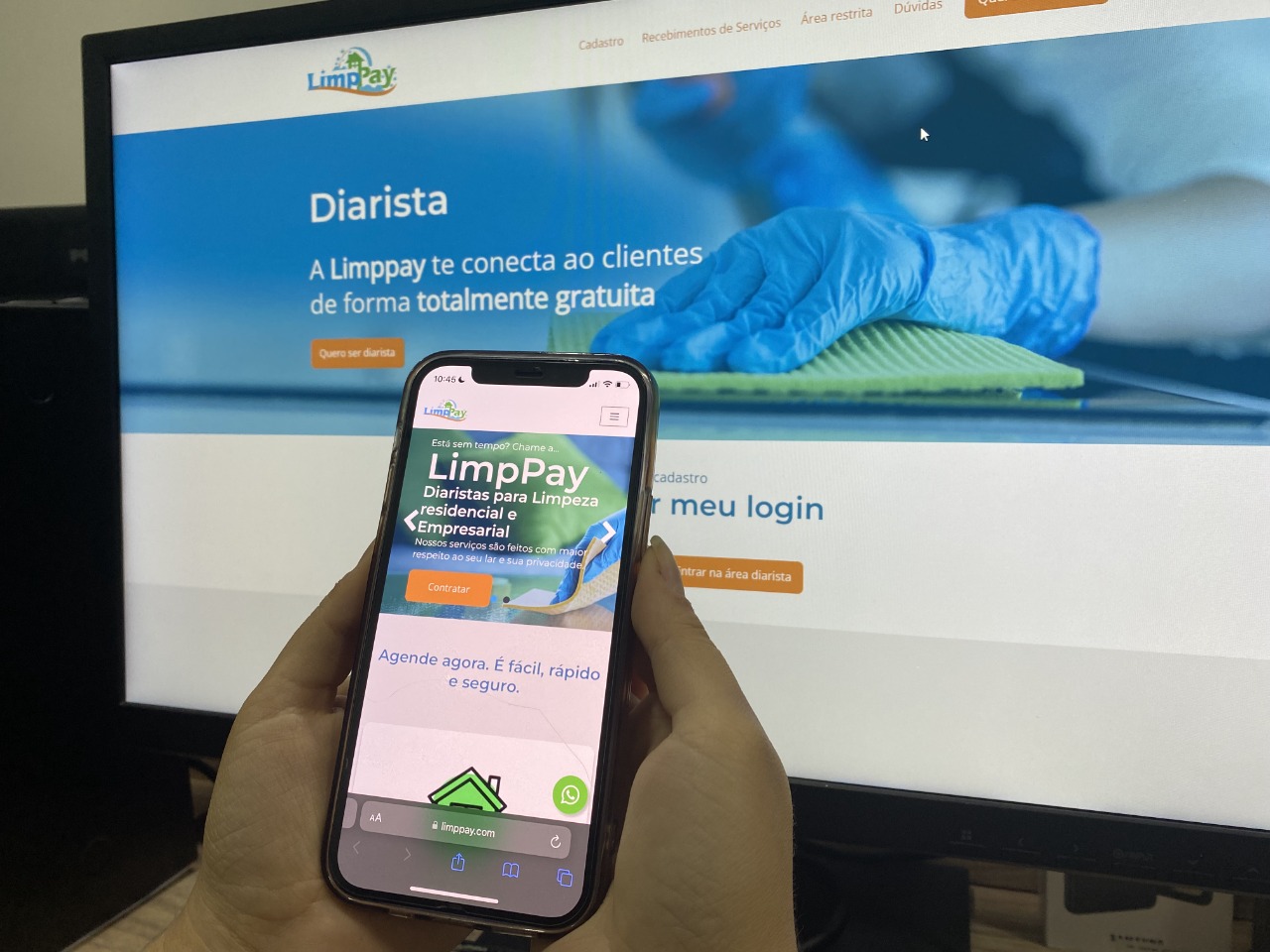 Em Manaus, tecnologia é aliada à prestação de serviços domésticos
