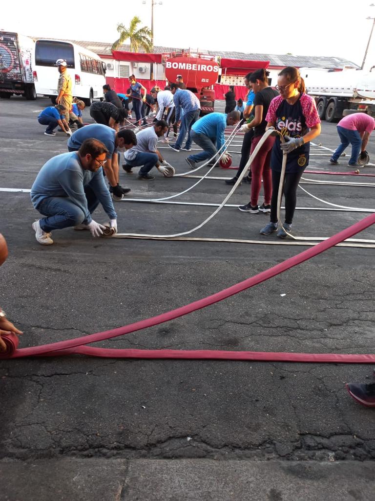 Prefeitura em parceria com Corpo de Bombeiros capacita turma de brigadistas de incêndio para as escolas da Semed