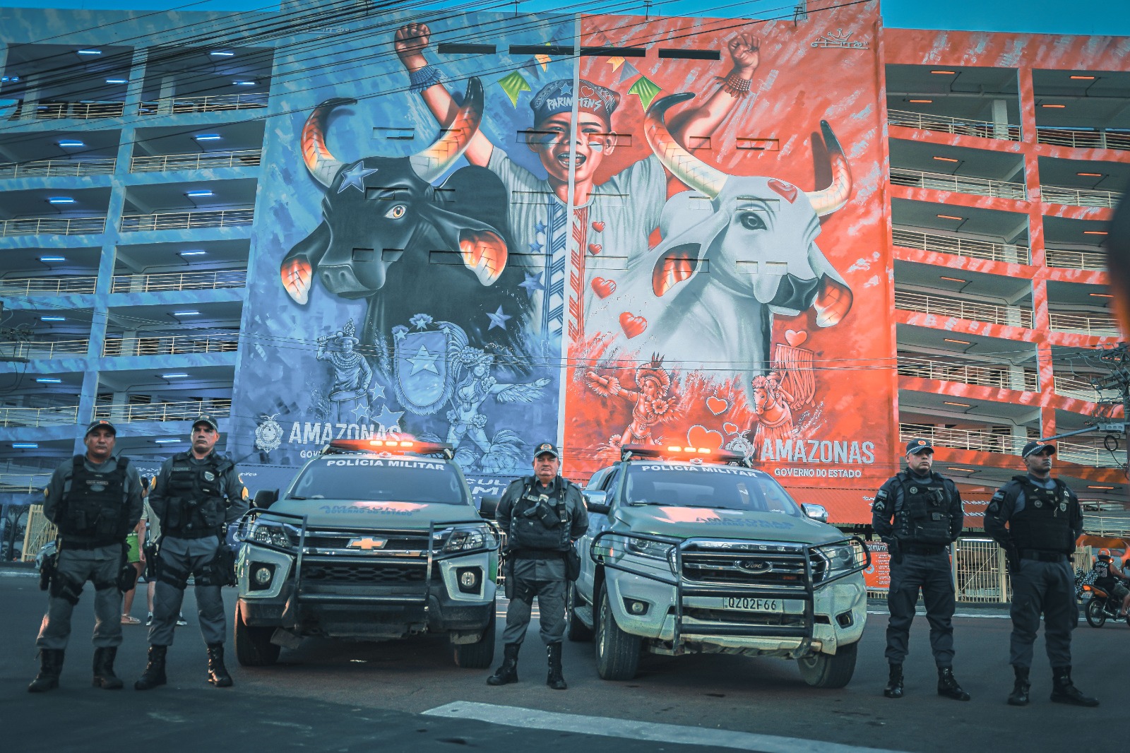 PM divulga número e localização de barracas de policiamento em Parintins