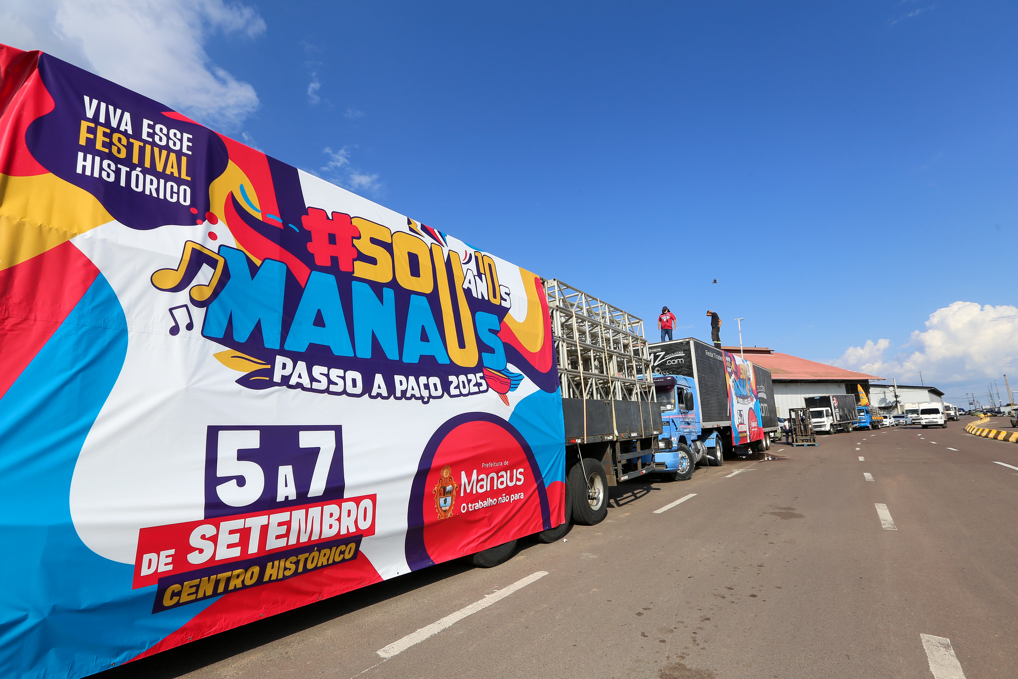 Prefeito David Almeida anuncia início da montagem do ‘#SouManaus Passo a Paço 2025’ e lançamento do site oficial para inscrições