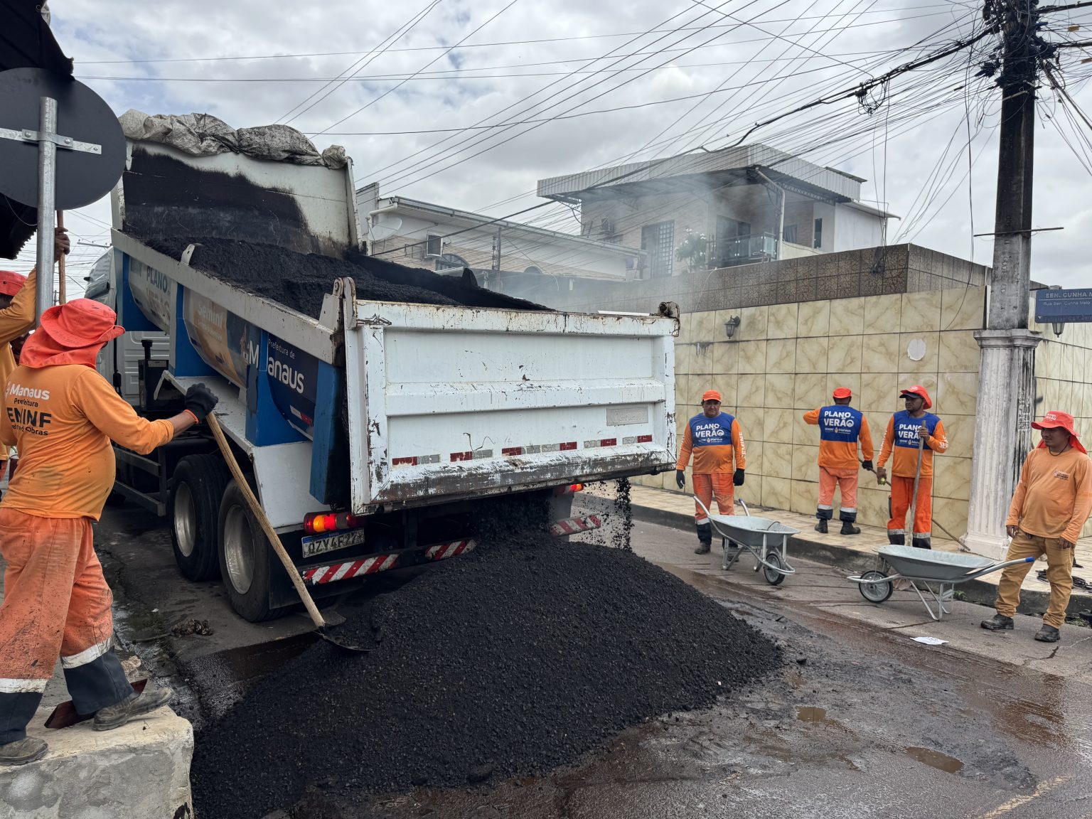 Prefeitura de Manaus recupera rua no bairro São Jorge e garante mais segurança e mobilidade aos moradores