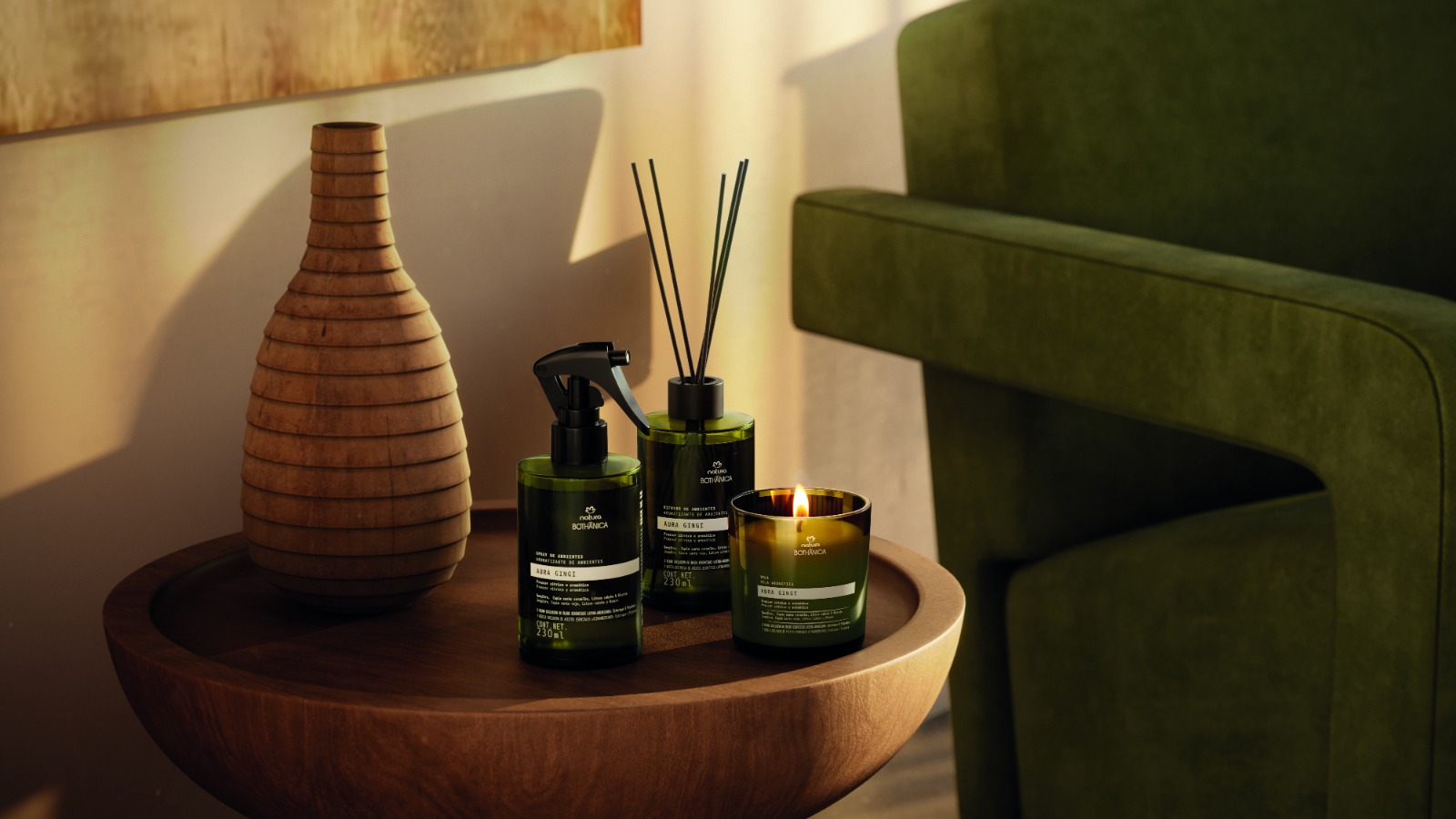 Natura Bothânica seleciona fragrâncias que transformam a casa em um refúgio para rituais de bem-estar